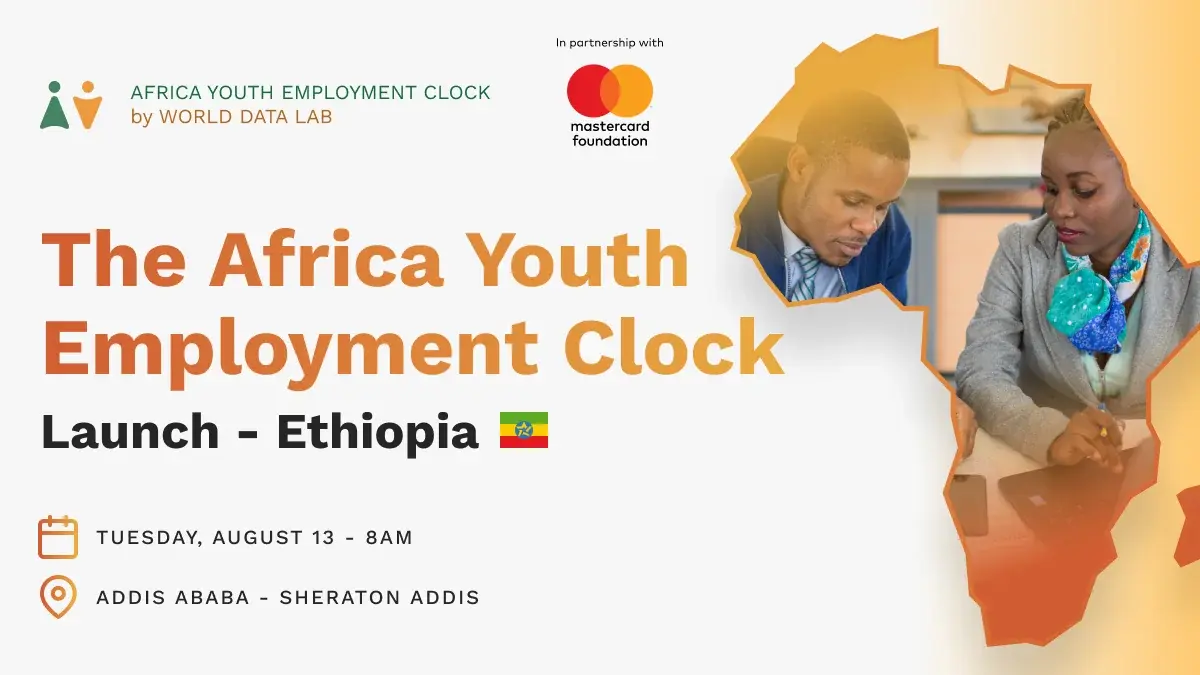 World Data Lab and the Mastercard Foundation Announce Launch of the Africa Youth Employment Clock